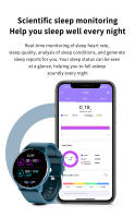 ZL02D reloj inteligente con Bluetooth, llamada, frecuencia cardíaca y detección de presión arterial, recordatorio de información, Modo deportivo - details 13