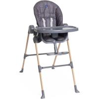 para niños de 6 meses a 3 años (15 kg), trona reclinable con altura y reposapiés ajustables, 4 ruedas, plegable, Azul - details 11