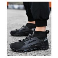 Zapatos de Caminata de Alta Calidad para Hombres Zapatillas Deportivas Transpirables Elásticas para Acampar al Aire Libre - details 10
