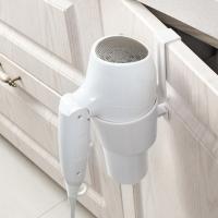 Soporte autoadhesivo para secador de pelo, estante sin perforaciones a prueba de humedad, soporte para secador de pelo, colgante de pared, estante de almacenamiento de conductos de pared Simple - details 31