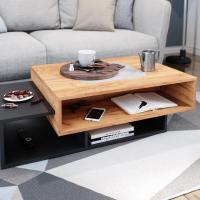 Mesa de Centro Bari, Antracita/Roble Dorado, 105 x 60 cm - details 4