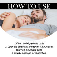 Spray de cuidado externo para mejorar el mantenimiento de la masa corporal masculina. - details 2