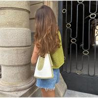 Chaleco de punto con cuello redondo para mujer, cárdigan elegante sin mangas con bolsillo y botones, color verde, moda de otoño - details 14