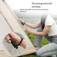 Tienda de campaña al aire libre a prueba de viento y lluvia con postes adecuados para acampar - details 3