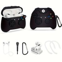 Funda Protectora de Silicona para Airpods Pro Diseño Único y Divertido de Gamepad Set de 6 en 1 - details 8