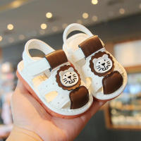 Sandalias de suela blanda de verano para niño de 0 a 1 año, suelas de tendón de ternera llamadas zapatos antideslizantes para bebé - details 1
