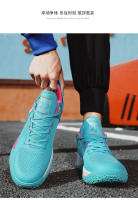 Pareja zapatos de baloncesto medio ayuda zapatillas de deporte real zapatos de entrenamiento - details 11