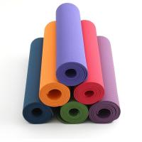 TPE solo color 183*61*0,8 cm estera de yoga engrosado antideslizante fitness saltar cuerda portátil - details 8