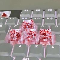4 Uds. De hojas translúcidas epoxi de alta calidad, accesorios universales para teclado cruzado de papel seco - details 2