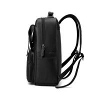 Mochila impermeable de cuero para hombre, bolsa para ordenador - details 3