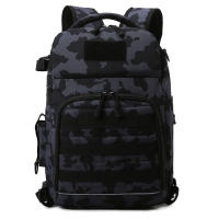 Mochila táctica de camuflaje multifuncional para exteriores para hombres, mochila deportiva de montañismo - details 1