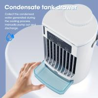 Aire Acondicionado portátil 4 en 1, ventilador con humidificador y filtro para dormitorio, oficina y exteriores - details 9