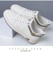 Primavera nuevos zapatos casuales de moda para hombres con suela versátil blanca, zapatos de tabla suave transpirables y cómodos - details 28