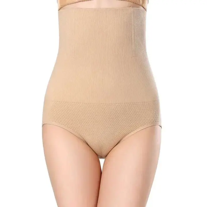 Bragas moldeadoras de cintura alta para mujer, moldeador de cuerpo transpirable, ropa interior adelgazante, bragas moldeadoras - 1