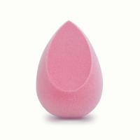 Las gotas de agua no comen puff terciopelo azul huevo ultra fino flocado belleza licuadora esponja super suave - details 10