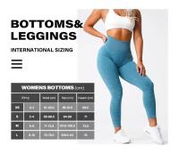 NVG Leggings sin costuras para mujer, leggings de entrenamiento suaves, Three by Fiess, pantalones de yoga - details 1
