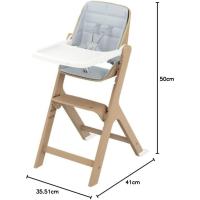 Accesorios para la Trona de Madera Maxi-Cosi Nesta, para Niños de 6 Meses a 3.5 años (aprox. 9-15 kg), Más allá del gris cielo - details 9