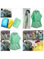 Poncho de lluvia desechable con capucha para adultos, impermeable de emergencia para acampar, senderismo, deporte al aire libre, 5-50 piezas - details 0