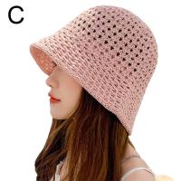 Sombrero de Playa de Paja con Dobladillo Ancho Sombrero de Verano Floppy para Mujeres - details 11