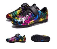 Zapatos de fútbol profesionales AG/FG para niños, malla antideslizante para Campus roto/corto TF para primavera y otoño, partido de uñas largas/cortas - details 7