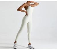 Monos de yoga sin costuras para mujer, ropa deportiva informal de una pieza para entrenamiento, danza y gimnasio - details 6