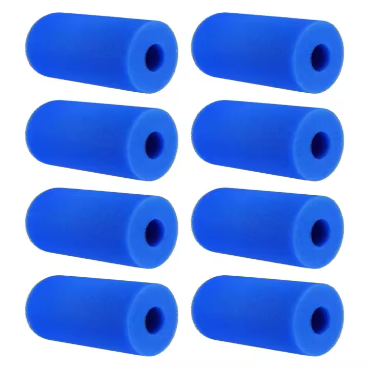 Esponja de filtro de espuma para Intex, accesorio lavable y reutilizable para piscina, acuario, 8 piezas - 1