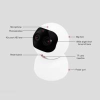 Cámara de doble lente de 2MP 1080P WiFi interior Domo Pan Tilt Cámara con zoom binocular Cámara de vigilancia CCTV - details 15