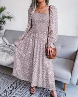 Vestido Maxi Floral de Alta Calidad y Lujo Elegante Estilo Kpop para Mujeres Ideal para Fiestas - details 13