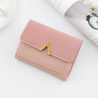 Cartera corta de cuero Vintage para mujer, tarjetero pequeño, monedero de moda para mujer - details 3