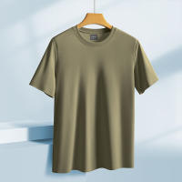 7A antibacteriano líquido amoniaco hombre camiseta de verano clásico cuello redondo simple versátil manga corta camiseta deportiva legging - details 6