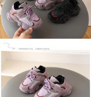 Invierno para niñas, nuevos zapatos deportivos antideslizantes gruesos apilados para niños, dos pares de zapatos de algodón - details 6