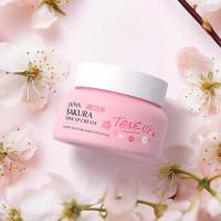LAIKOU Japón Sakura crema de esencia flor de cerezo crema Facial hidratante reducción de poros cosméticos colágeno cuidado de la piel - details 1