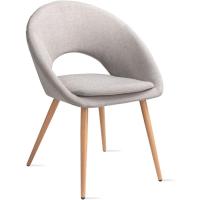 Pack de 2 sillas Acolchadas y tapizadas en Tela para salón, Comedor o Dormitorio - details 5