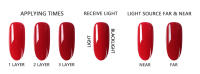 Esmalte de Uñas Clou Beaute 10pcs 8ml Botella de Vidrio Blanco Semi Permanente con Diseño de Lentejuelas Coloridas para Arte de Uñas - details 13