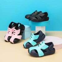 Nuevas sandalias deslizantes de playa planas Eva para el hogar, zapatos deportivos para caminar para niños, zapatos de verano para niños, zapatillas de regreso a la escuela, marca 28-35 # - details 2