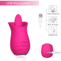 Estimulador de Clítoris Vibrador de Lengua Mejorado Versión Para Mujeres Juguete Sexual Femenino Dispositivo de Masturbación Orgasm - details 1
