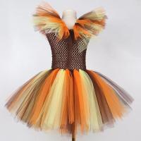 Vestido tutú elegante de animales de Halloween para niñas, disfraz de Cosplay para niños, fiesta de cumpleaños, Carnaval - details 4