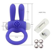 Anillo de Pene con Diseño de Conejo para Hombres Experiencia Intensa de Sensaciones Juguetes Sensuales Salud - details 0