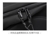 Mochila sencilla de gran capacidad para chica universitaria, mochila ligera unisex, mochilas escolares de color sólido para estudiantes - details 20