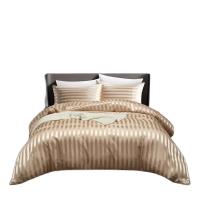 Juego de Ropa de Cama de Seda de Lujo con Funda de Edredón y Fundas de Almohada Estilo Europeo Tamaño Doble King Comodidad Sin Lámina de Cama - details 3