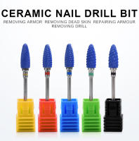 Broca de Uñas KADS Punto Agudo de Cerámica Cónica Afilada para Limpieza de Ecutículas Herramientas de Manicura para Salones de Belleza en Casa - details 0