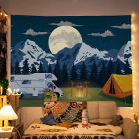 Tapiz Naturaleza Premium Cuadros de Decoración Pared Dormitorio Diseño Minimalista Camping - details 49