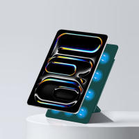 AJIUYU-funda magnética para iPad Pro, carcasa protectora de PU, 11 pulgadas, 13, M4, 2024, Air11, Air13 - details 2