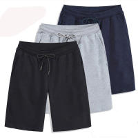 Shorts De Verano Para Hombre Con Cierre Elástico Y Cordón Joggers Fitness Transpirables Deportivas Pantalones Casuales De 5 Piezas Color Sólido - details 1