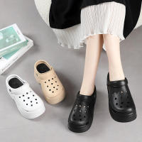 Nuevas sandalias de mujer Zapatillas de verano de 9 cm con suela suave de tacón alto - details 4