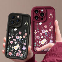 Funda suave de TPU a prueba de golpes para iPhone 15 16 Pro Max 14 13 12 Pro Max 15 Plus 11, funda trasera de silicona con patrón de flores - details 1