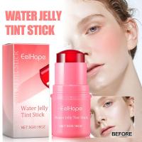 EELHOE 3 en 1 mejilla labio teñido humectante rubor en barra ojos mejilla labio crema iluminadora agua gelatina tinte en barra maquillaje de contorno mate - details 5