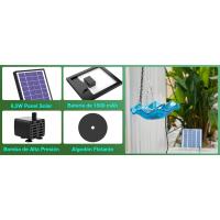 fuente solar jardin exterior