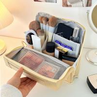 Bolsa para bolígrafos, bolsa de maquillaje Vertical, bolsa de cosméticos de gran capacidad dividida, almacenamiento de brochas de maquillaje, bolsa de almacenamiento multifuncional para el cuidado de la piel - details 9