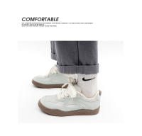 Zapatos De Placa Base Gruesa De Moda, Nuevos Deportes Casuales Transpirables Pequeños Zapatos Blancos - details 12